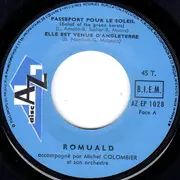 7inch Vinyl Single - Romuald - Passeport Pour Le Soleil
