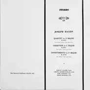 Haydn - Quartet in D Major, H. III:8 / Cassation in C Major H. III:6 / Divertimento in F Major H. XI:44