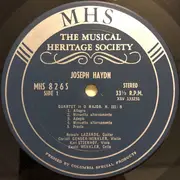 LP - Haydn - Quartet in D Major, H. III:8 / Cassation in C Major H. III:6 / Divertimento in F Major H. XI:44