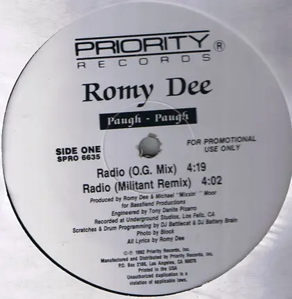 Romy Dee - Paugh Paugh