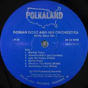 LP - Roman Gosz And His Band - Roman Gosz Vol. I