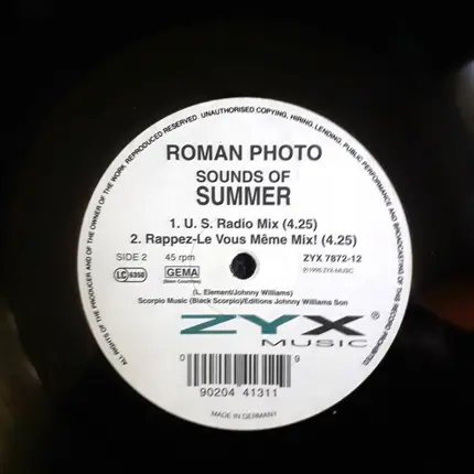 Roman Photo - Sounds of Summer