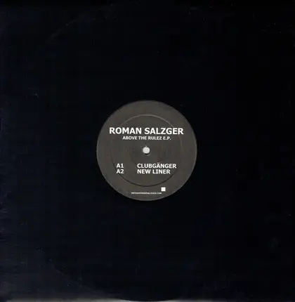 Roman Salzger - Above The Rulez E.P.