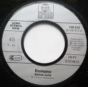 7inch Vinyl Single - Romano - Kleine Julia