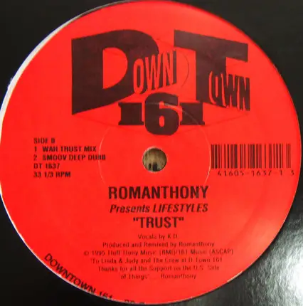 Romanthony Presents Lifestyles - Trust