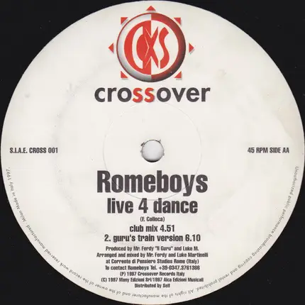 Romeboys - Live 4 Dance