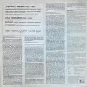 LP - Brahms / Hindemith - Klarinettensonaten
