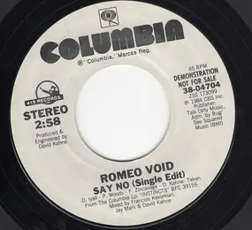 Romeo Void - Say No