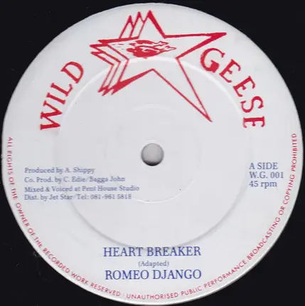 Romeo Django / Little Harry - Heart Breaker / Shocking Body