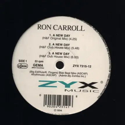 Ron Carroll - A New Day