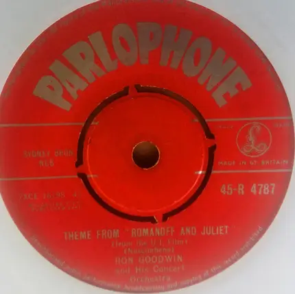 Ron Goodwin And His Orchestra - Theme From "Romanoff And Juliet"