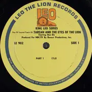 LP - Ron Ely - The TV Sound Track Of Tarzan Starring Ron Ely In 'The Eyes Of The Lion'