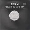 12inch Vinyl Single - Ron-J - That's What's Up