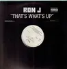 12inch Vinyl Single - ron j - tht's what's up