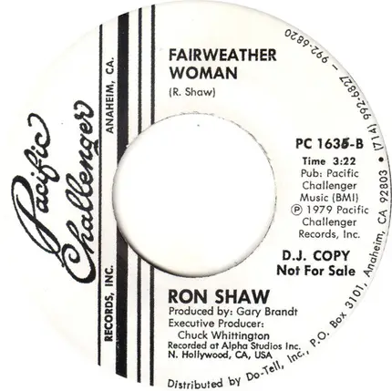 Ron Shaw - What The World Needs Now (Is Love Sweet Love)
