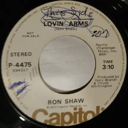 Ron Shaw - Hurtin' Kind Of Love