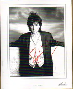 Ron Wood - Ron Wood signed picture