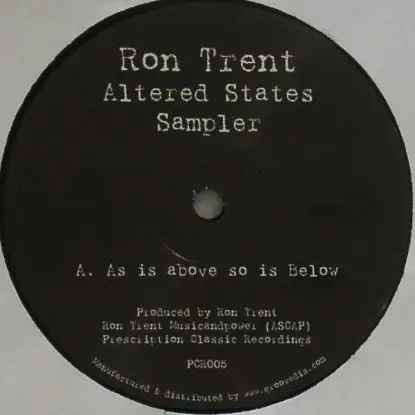 Ron Trent - Altered States Sampler