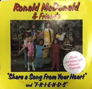 7inch Vinyl Single - Ronald McDonald & Friends - F-R-I-E-N-D-S / Share A Song From Your Heart