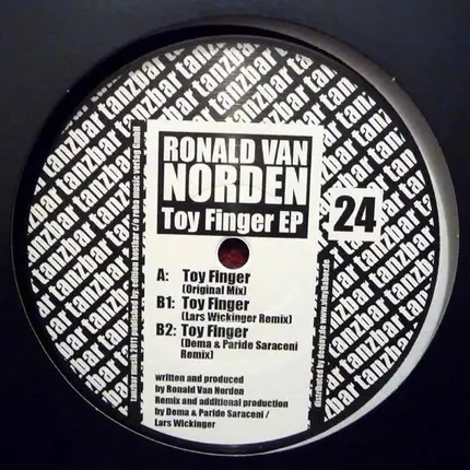 Ronald Van Norden - Toy Finger EP