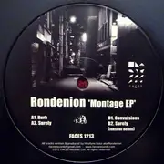 12inch Vinyl Single - Rondenion - Montage EP - EP