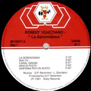 LP - Rondò Veneziano - La Serenissima