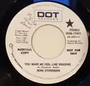 7inch Vinyl Single - Roni Stoneman - You Make Me Feel Like Singing