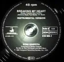 12'' - Roni Griffith - Breaking My Heart
