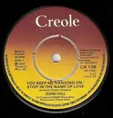 7'' - Roni Hill - You Keep Me Hanging On / Stop! In The Name Of Love