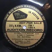 Ronn Metcalfe Orchestra - Audition Record