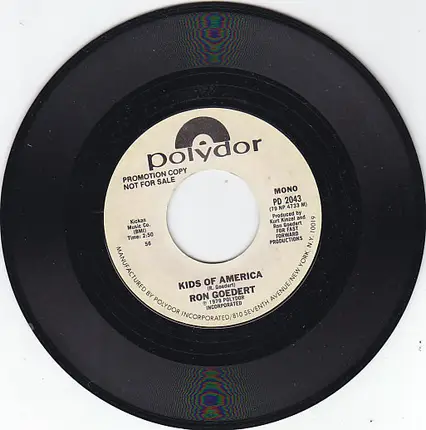 Ronn Goedert - Kids Of America