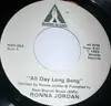 7inch Vinyl Single - Ronna Jordan - All Day Long Song