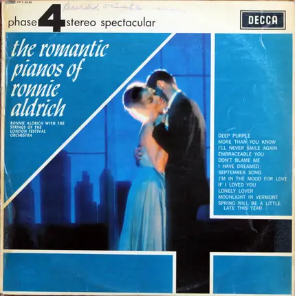 Ronnie Aldrich And His Orchestra - The Romantic Pianos Of Ronnie Aldrich