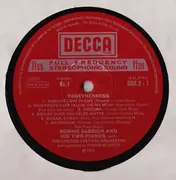 Double LP - Ronnie Aldrich And His Two Pianos With The London Festival Orchestra - Togetherness - Gatefold