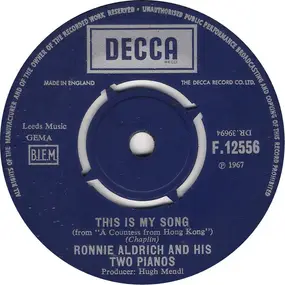 Ronnie Aldrich And His Two Pianos - This Is My Song