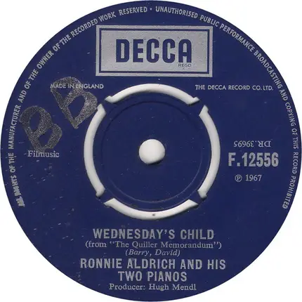 Ronnie Aldrich And His Two Pianos - This Is My Song