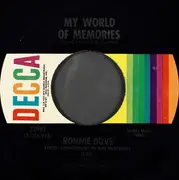 7inch Vinyl Single - Ronnie Dove - My World Of Memories