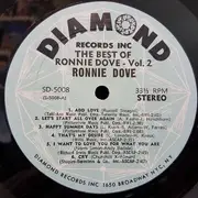 LP - Ronnie Dove - The Best Of Ronnie Dove Vol. 2