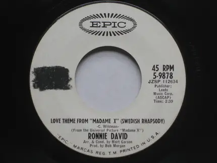 Ronnie David - Fiddler On The Roof