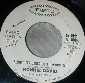 Ronnie David - Sunshine Superman / Almost Persuaded #3