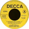 7inch Vinyl Single - Ronnie Dunlop - It Would Take A Lifetime To Explain / Don't Play Games With My Heart