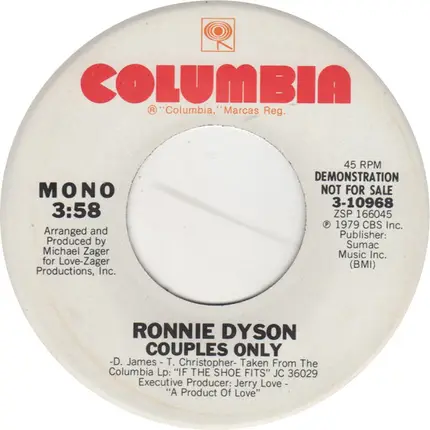 Ronnie Dyson - Couples Only