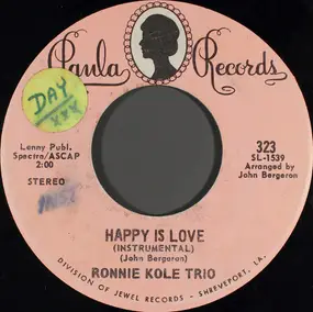 Ronnie Kole Trio - Happy Is Love