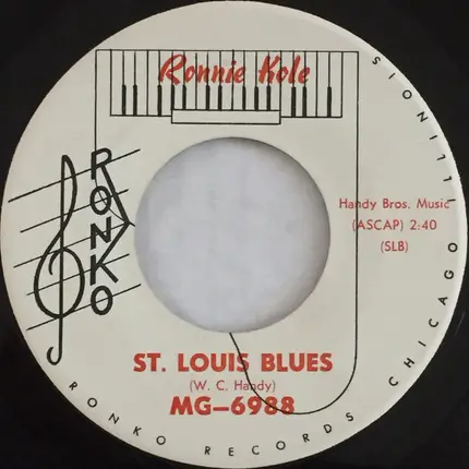 Ronnie Kole - St. Louis Blues / Black Swan