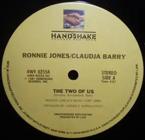 Ronnie Jones - The Two Of Us / Southside Philly