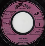 7inch Vinyl Single - Ronnie Jones - Soul Sister