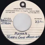 Ronnie Laws & Pressure - Momma