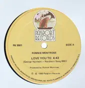Ronnie Montrose - Love You To / Catscan