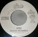7inch Vinyl Single - Ronnie McDowell - Gone - promo