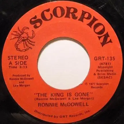 Ronnie McDowell - The King is Gone